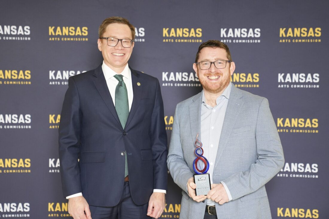 Lawrence Music Alliance leader wins a Governor’s Arts Award; his group is working on a music week, tour support and more